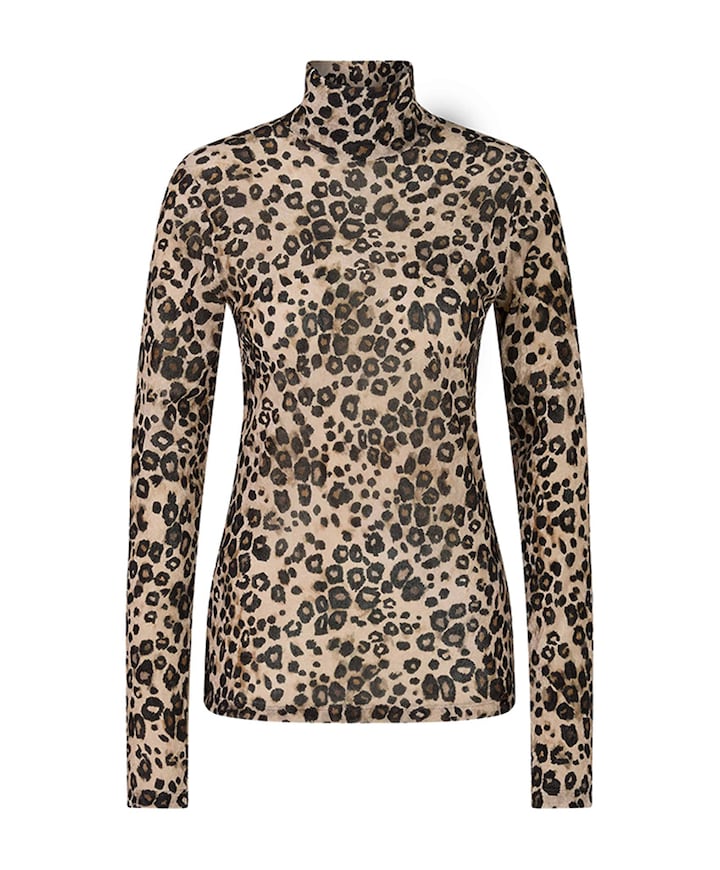 Dames longsleeve bruin