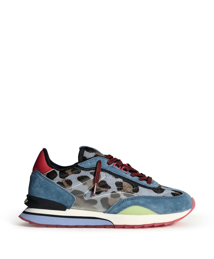 Art sneakers blauw