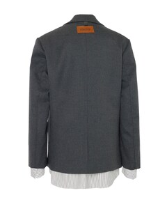 Dames blazer grijs