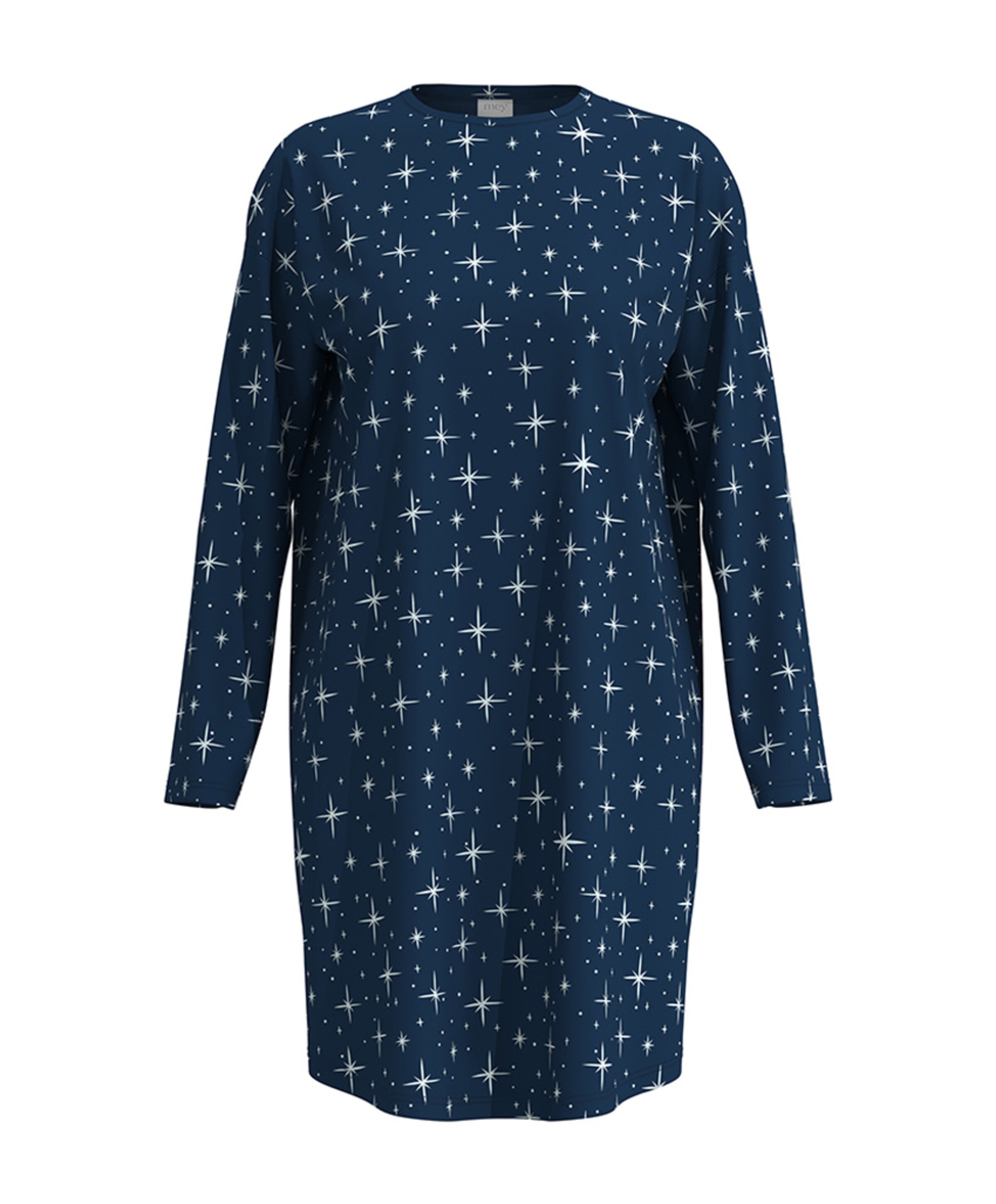 Dames nachthemd blauw