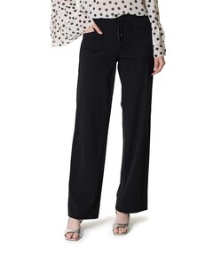 Sue Wide dames broek zwart