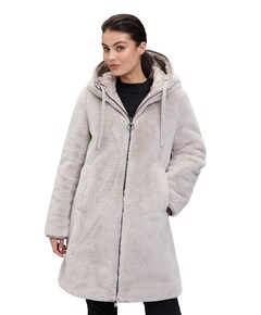 Dames jas grijs