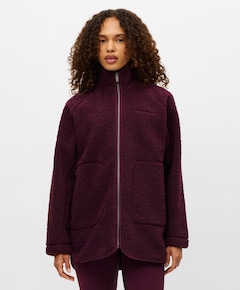 Dames vest bordeaux