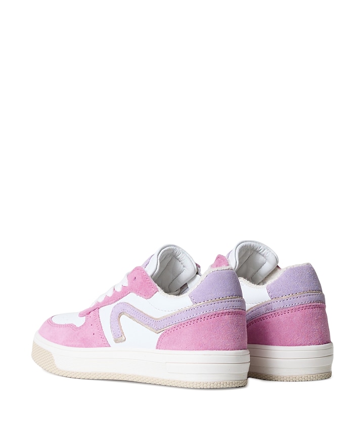 meisjes veterschoenen roze