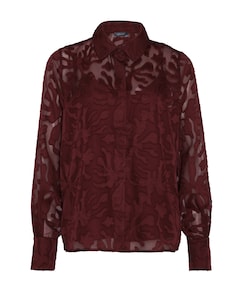Dames blouse bordeaux