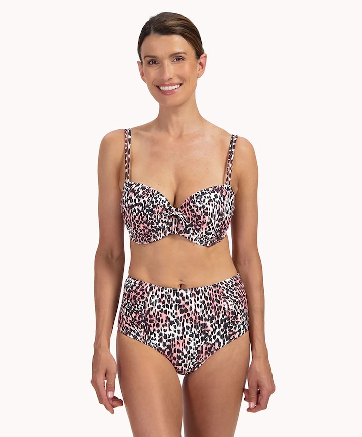 Dames bikinibroekje bruin