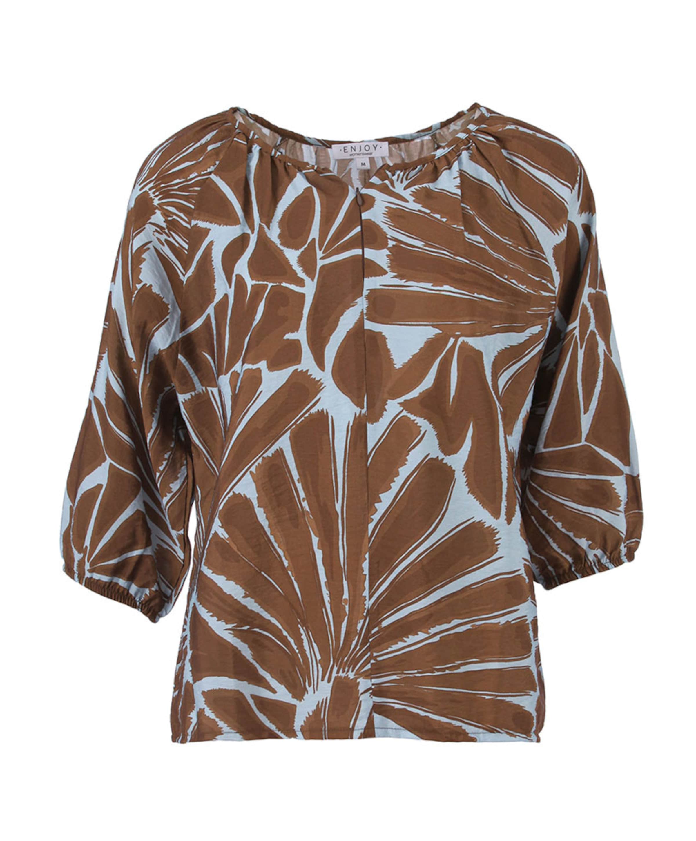 Dames blouse bruin