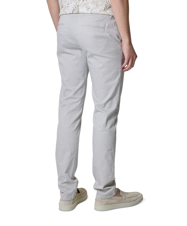 Elegance Chino Collection heren pantalon grijs