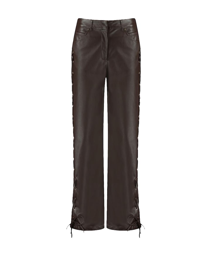 SALLY-PA dames broek bruin
