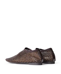 dames ballerina's bruin