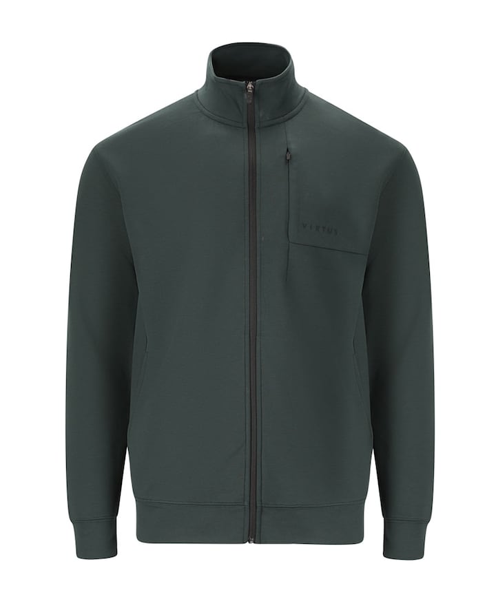 Heren vest groen