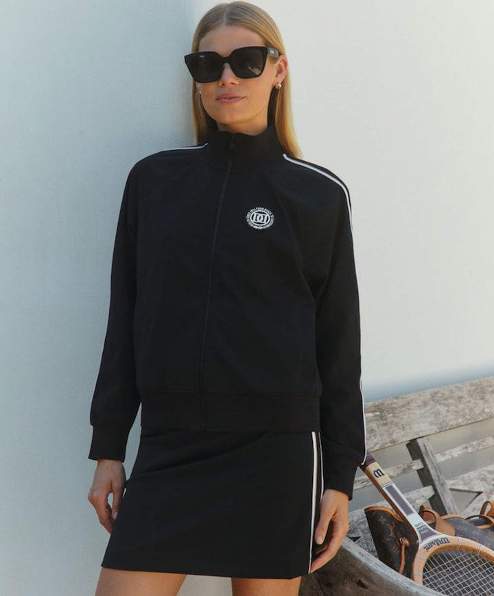 Dames vest zwart