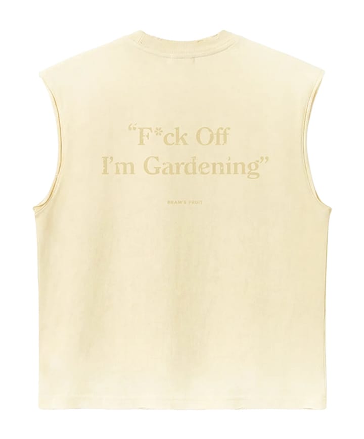 Heren T-shirt geel
