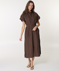Dames jurk bruin