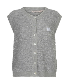 Dames gilet grijs