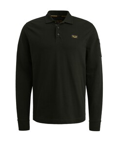 Heren polo zwart