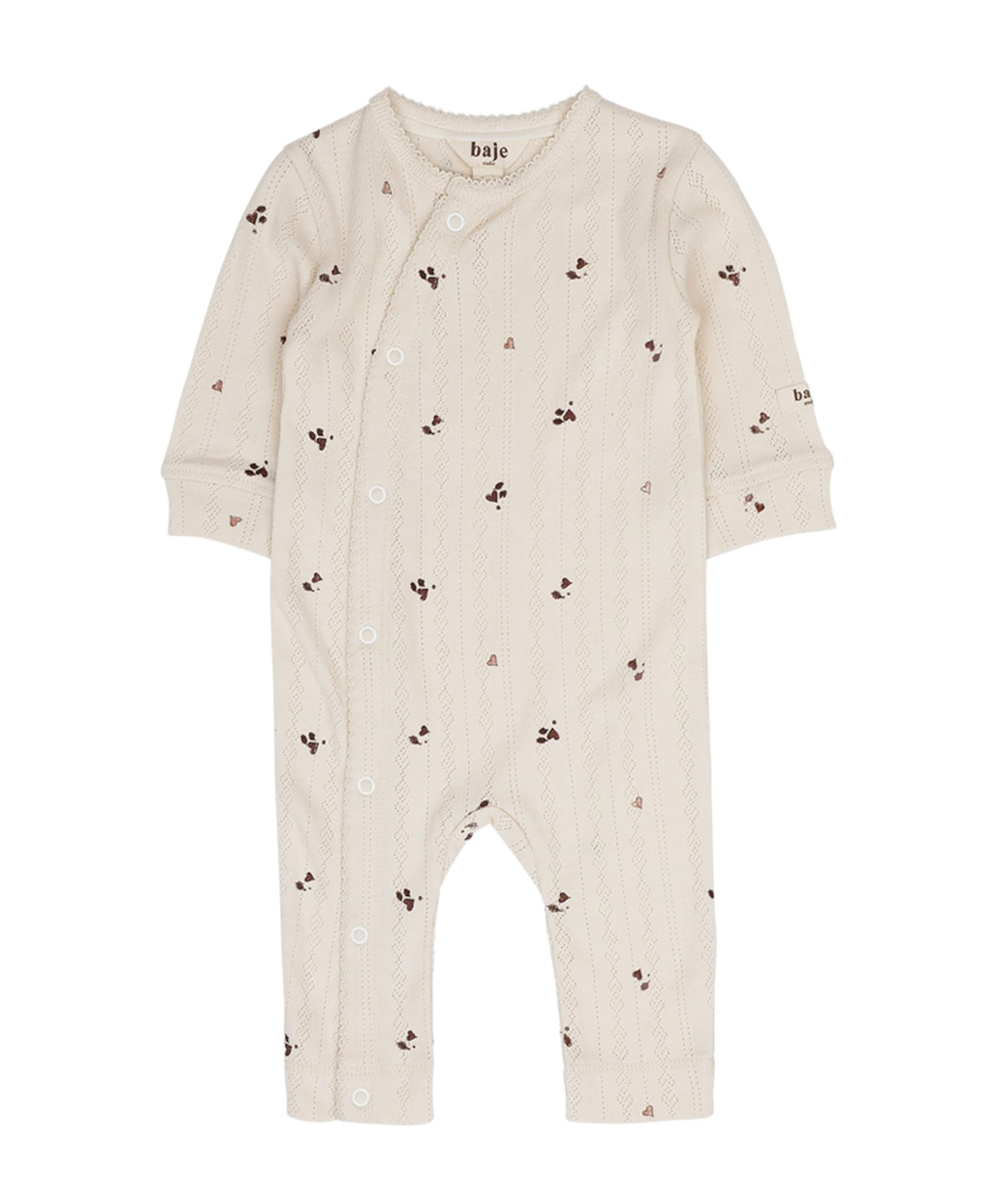 Meisjes babypakje ecru