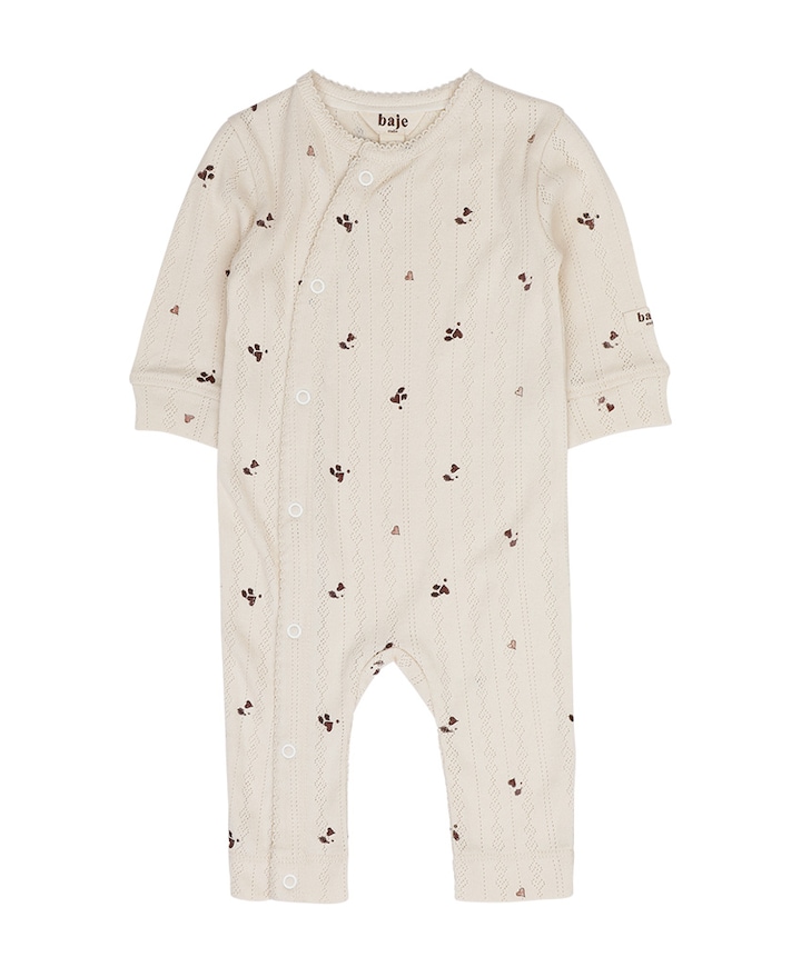 Meisjes babypakje ecru