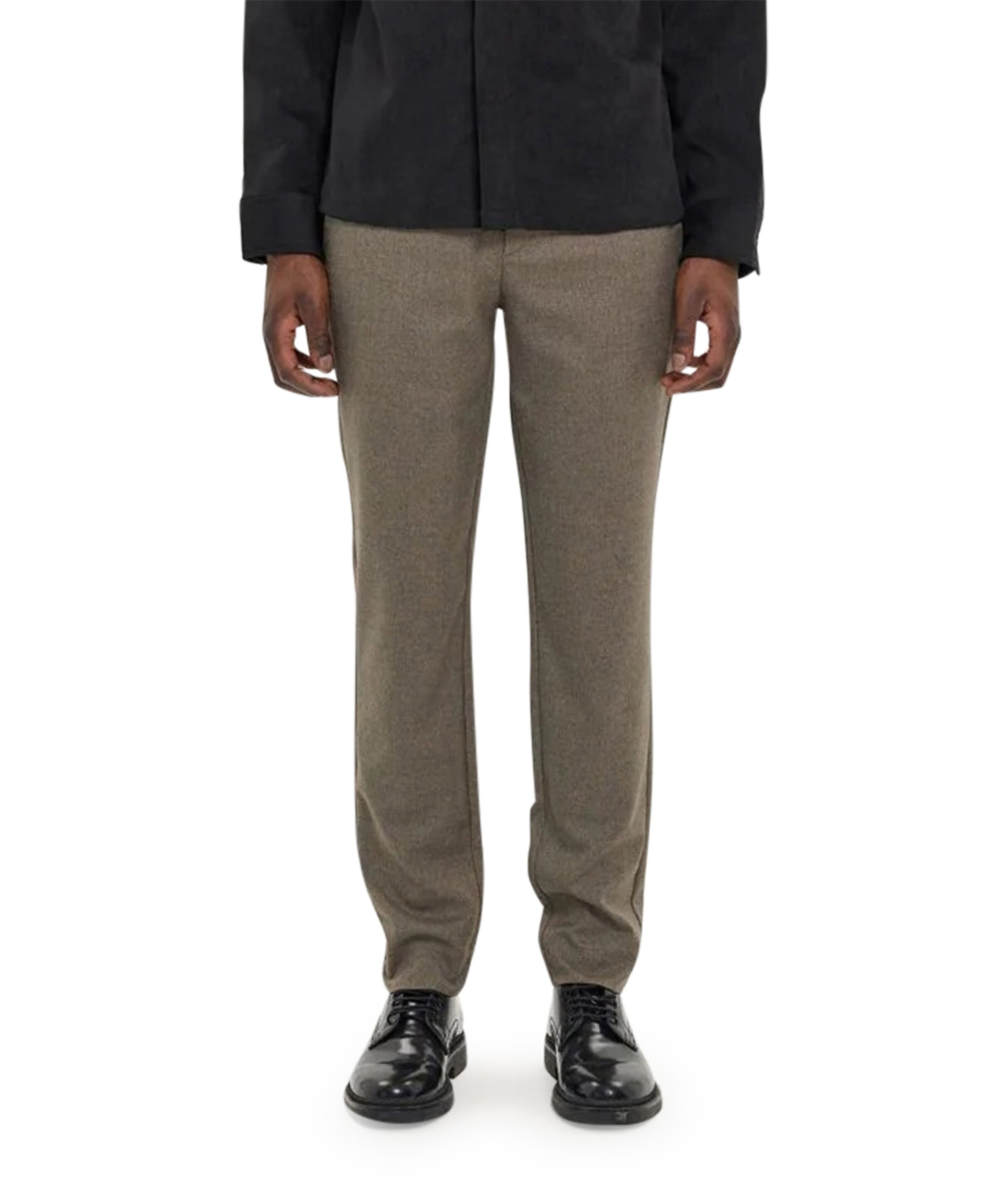 JOSHPL 438 heren broek bruin