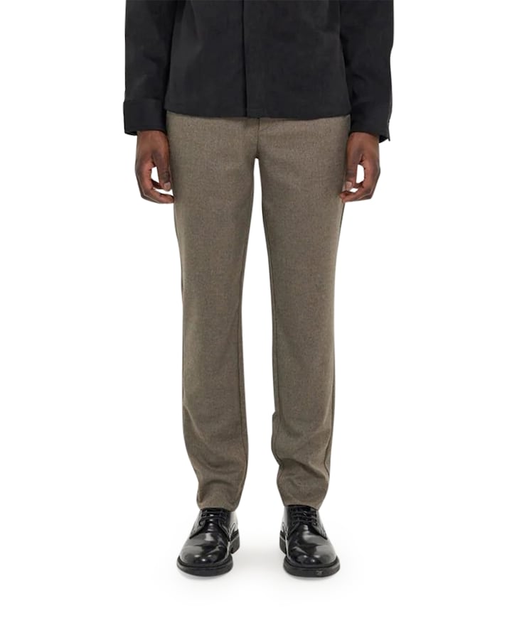 JOSHPL 438 heren broek bruin