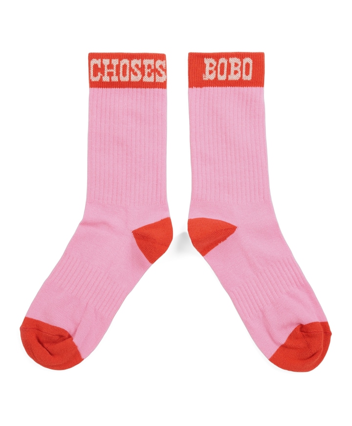 Meisjes sokken roze