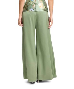 Satinhose mit weitem Bein und franz dames pantalon groen