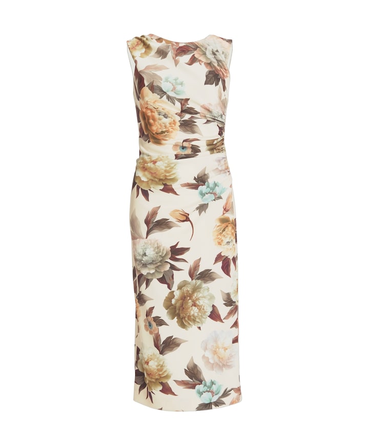 Dames jurk beige