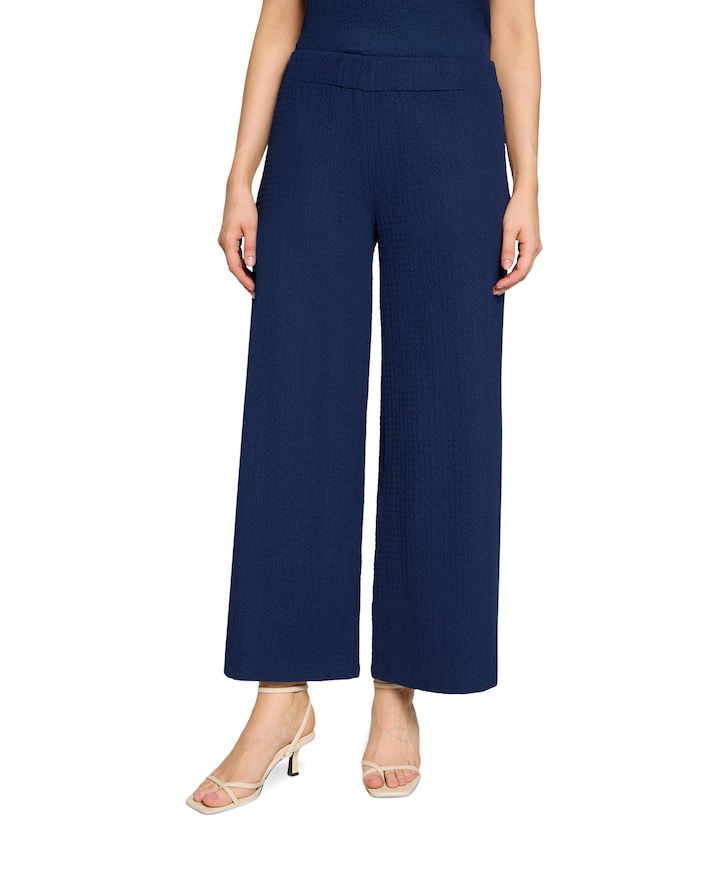 dames broek blauw