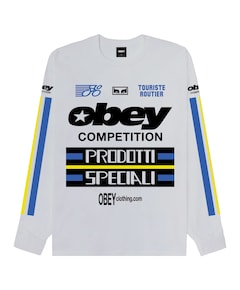 Heren longsleeve wit