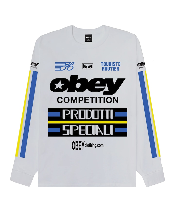 Heren longsleeve wit
