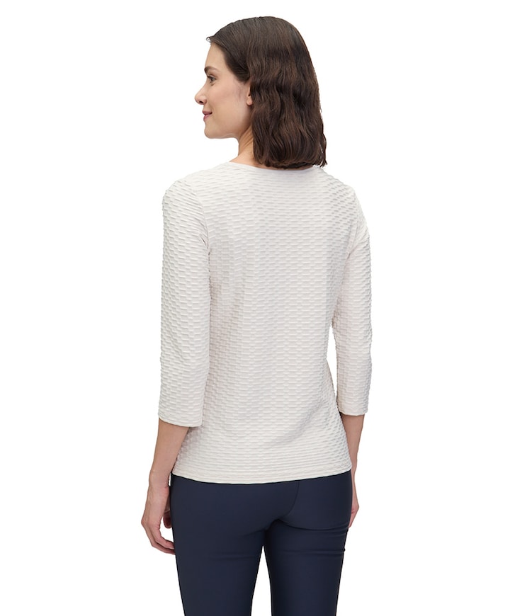 Dames longsleeve beige