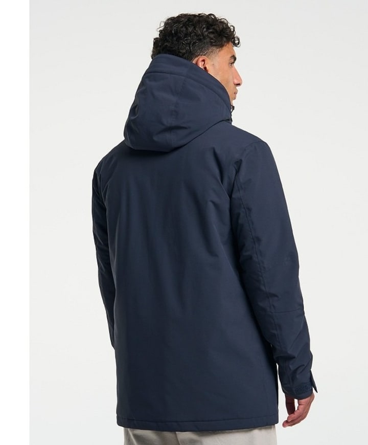 Heren jas blauw