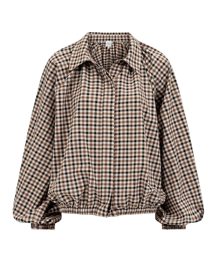 Dames blouse beige