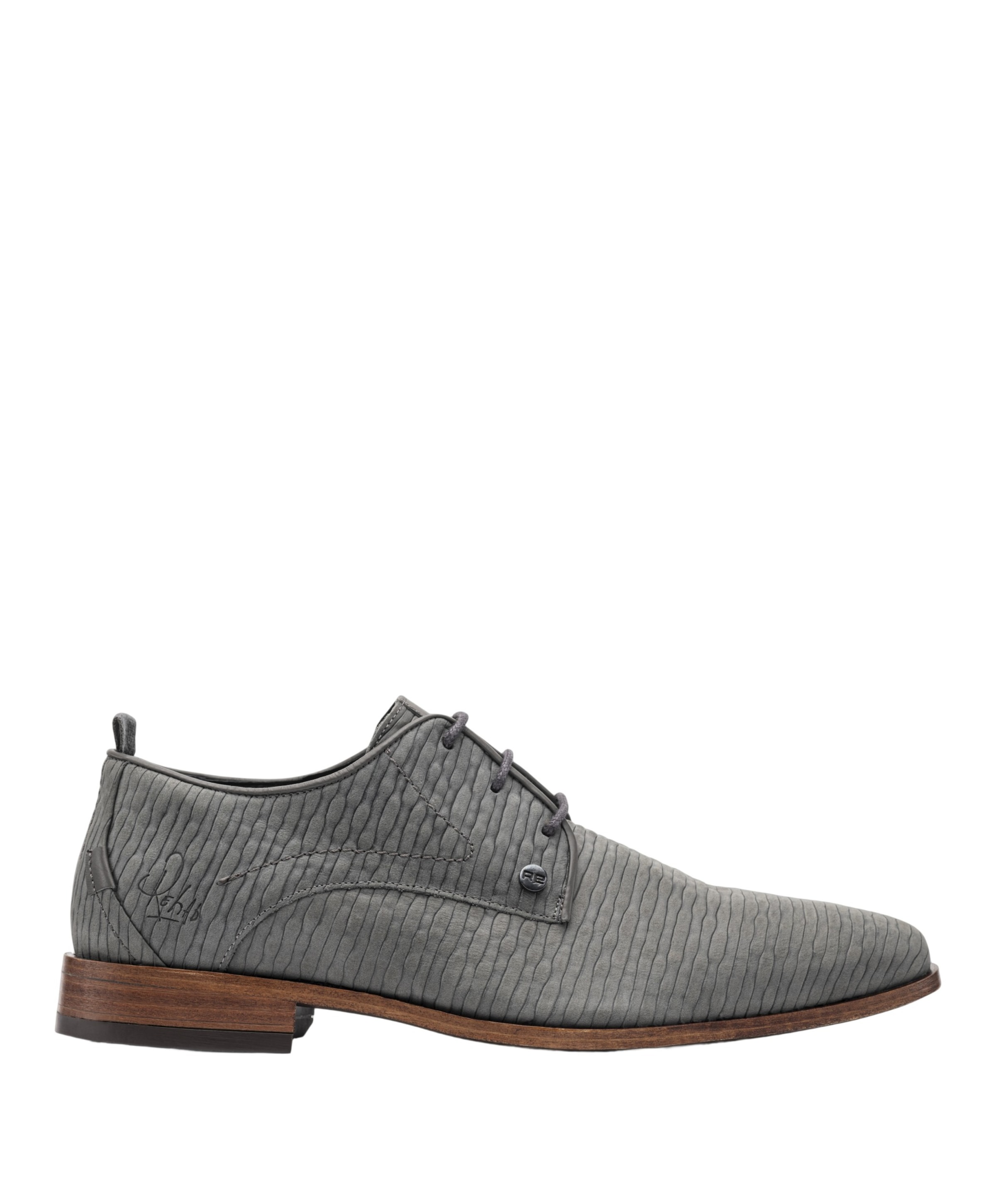 Greg Stones heren veterschoenen grijs