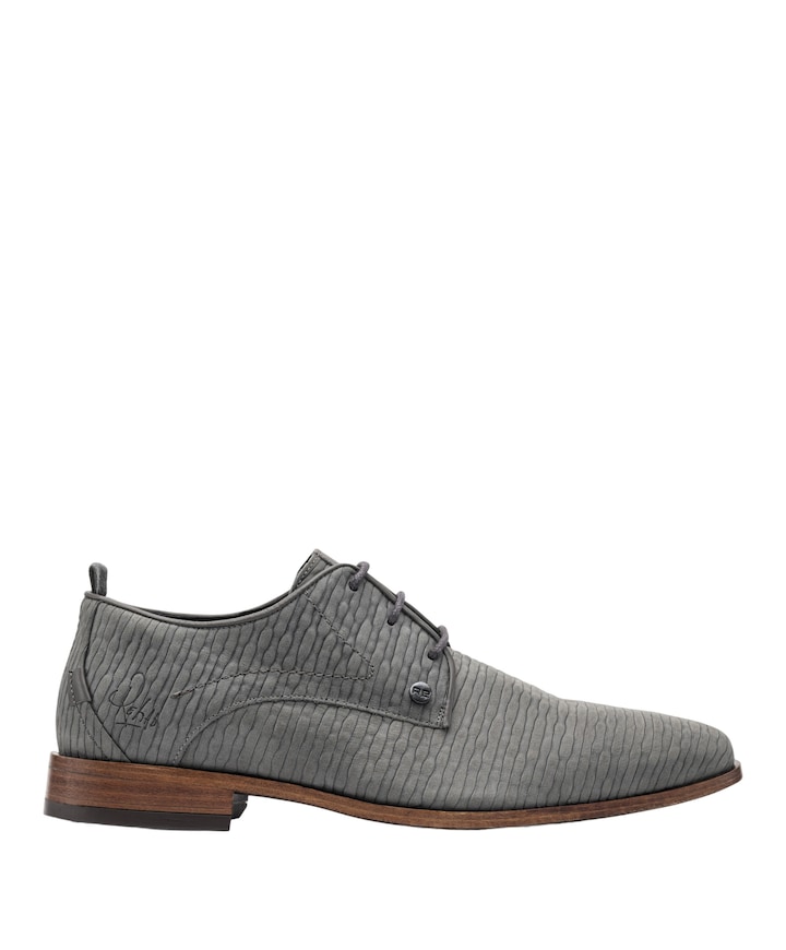 Greg Stones heren veterschoenen grijs