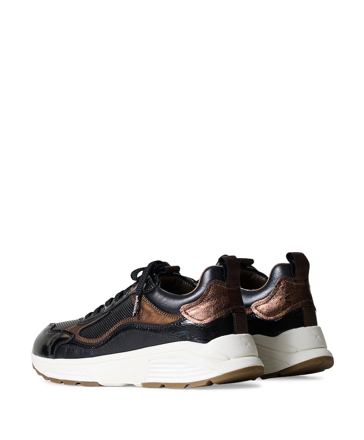 Milau dames sneakers zwart