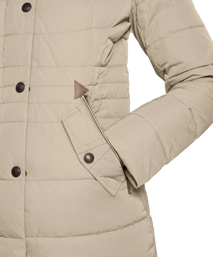 Dames jas beige