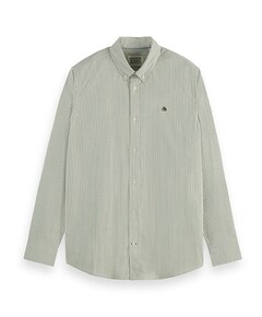 Overhemd lange mouw groen