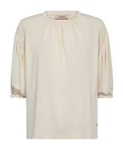 Dames longsleeve ecru