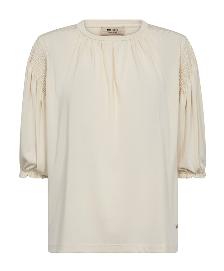 Dames longsleeve ecru