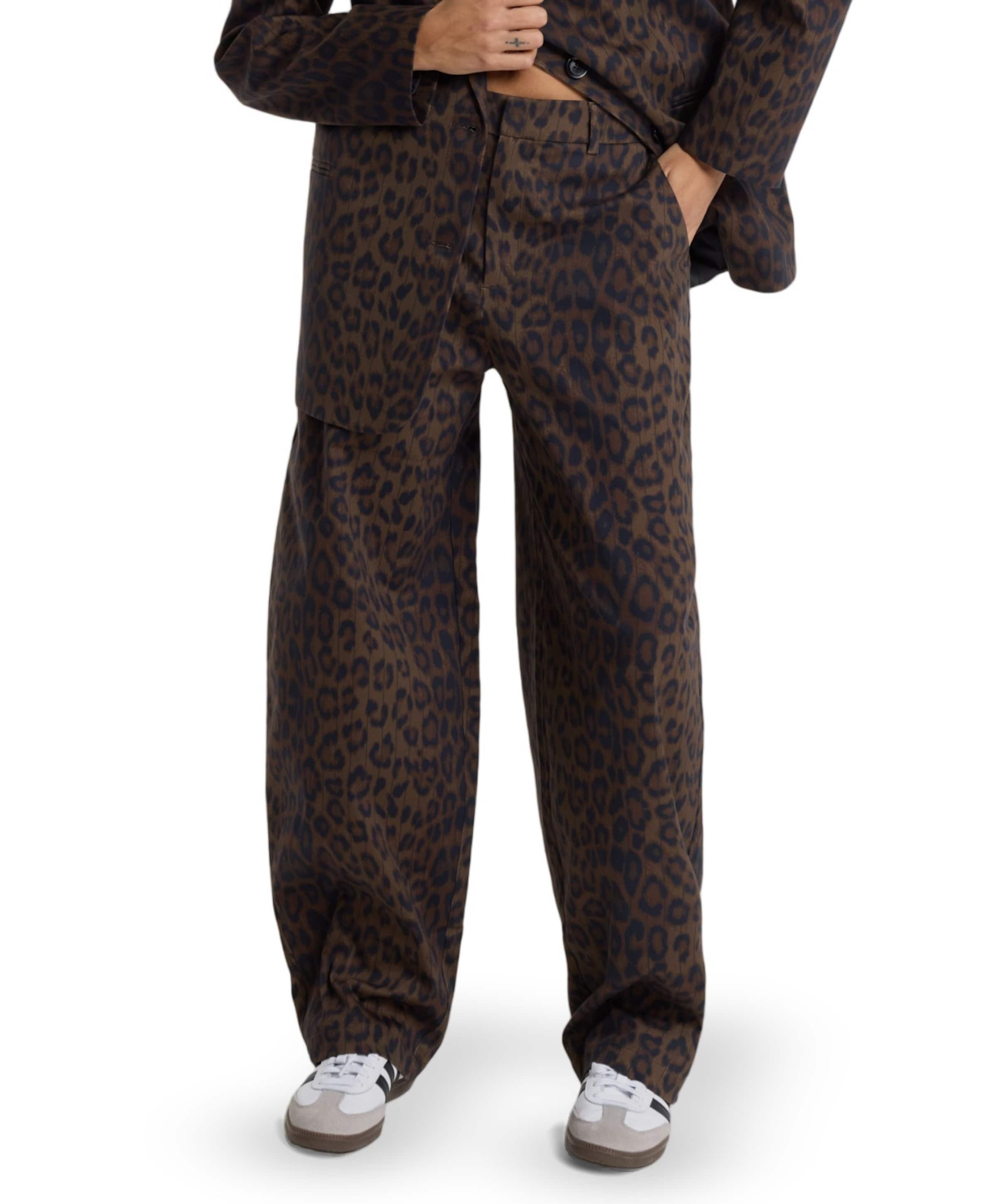 ANIMAL BARREL dames broek beige
