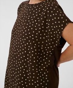 Dames blouse bruin