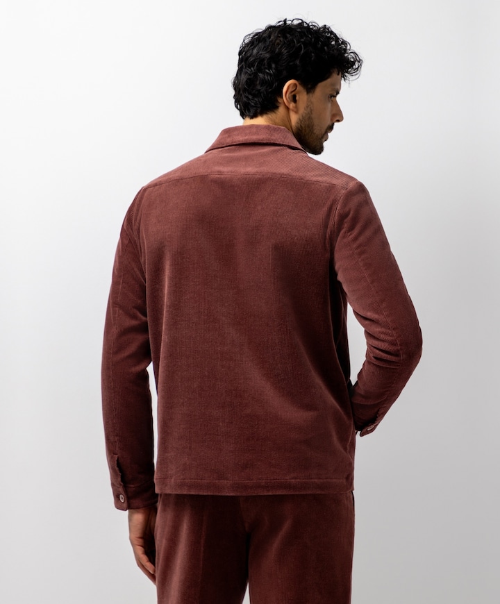 Heren overshirt roze