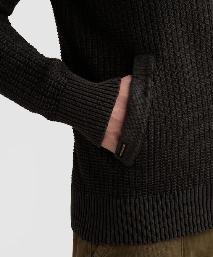 Heren vest grijs