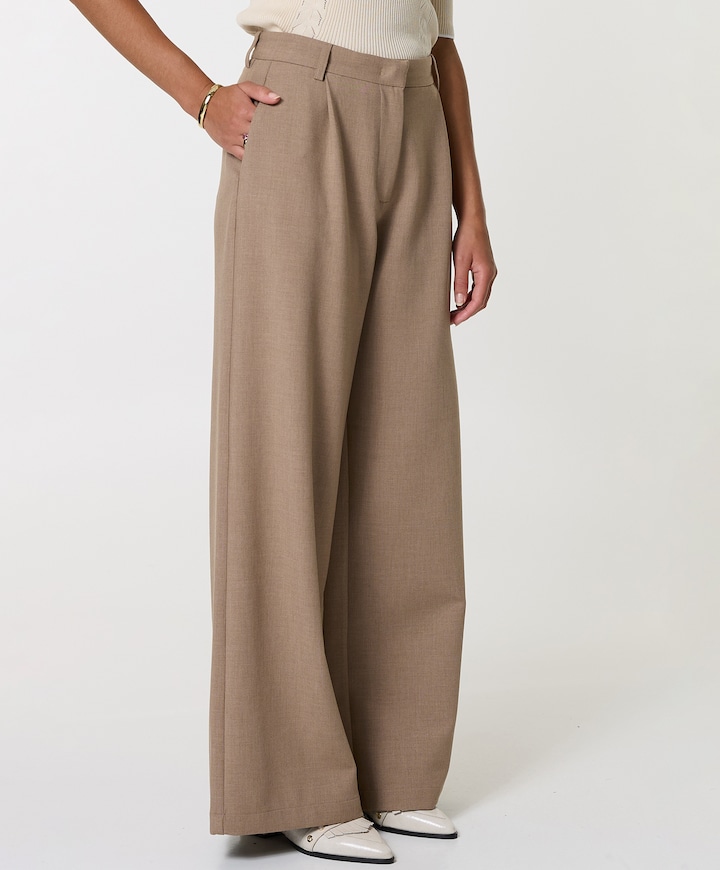 Provenco broek beige