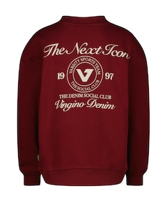 Jongens sweater bordeaux