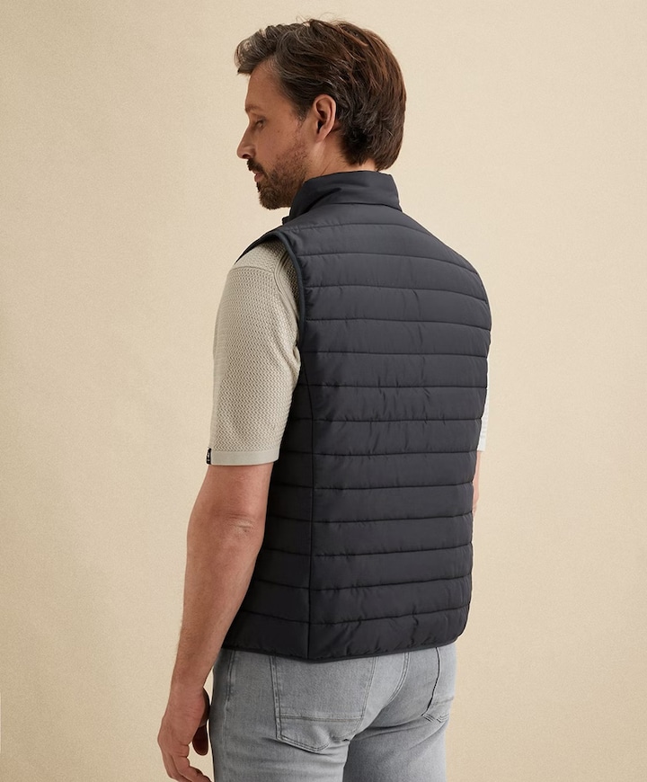 Heren bodywarmer blauw