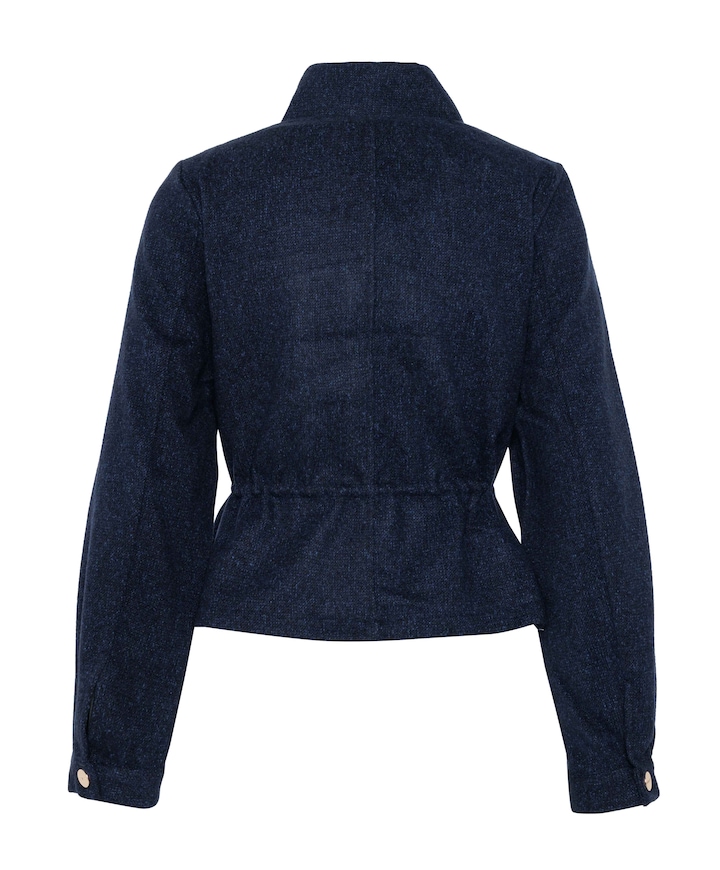 Dames jas blauw