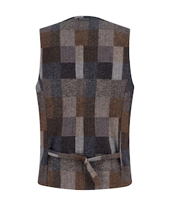 Heren gilet blauw