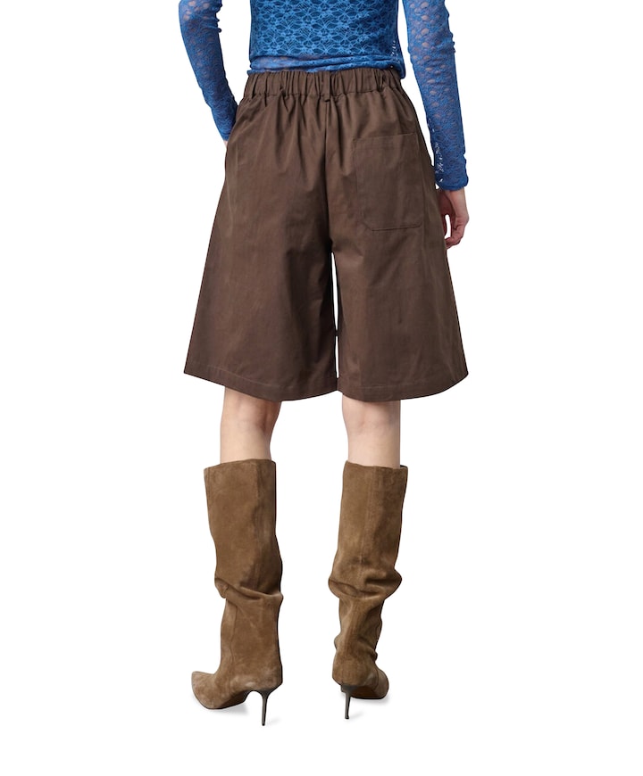 EDITH-SHO dames korte broek bruin